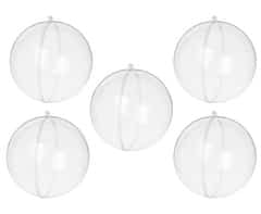 5-Pack Fillable Christmas Bauble Set — 5-Pack Fillable Christmas Bauble Set