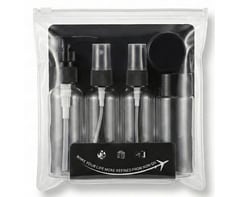 5-Piece Refillable Travel Bottle Set — 5-Piece Refillable Travel Bottle Set