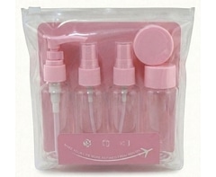 Alternative view of 5-Piece Refillable Travel Bottle Set