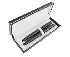 Alternative view of Charcoal Swirl Roller & Ball Set