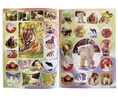 Alternative view of Wildlife Stickers & Colouring Book