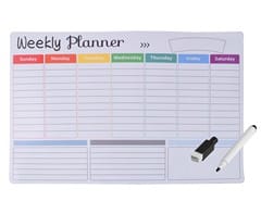 Alternative view of Magnetic Weekly Planner & Dry Erase Marker