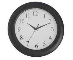 Frosted Wall Clock