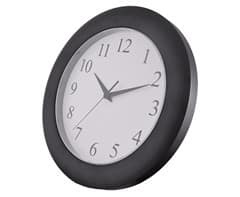 Alternative view of Frosted Wall Clock