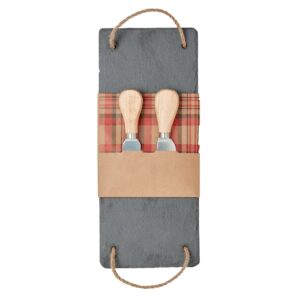 Slate Cheeseboard Set