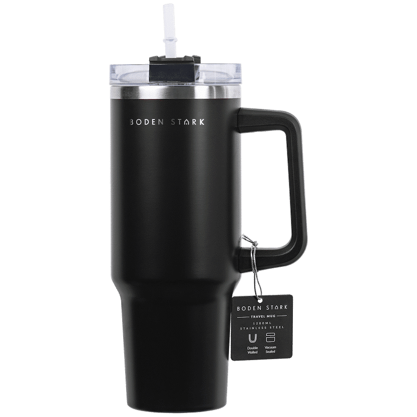 Boden Stark 1200ml Travel Mug - Black
