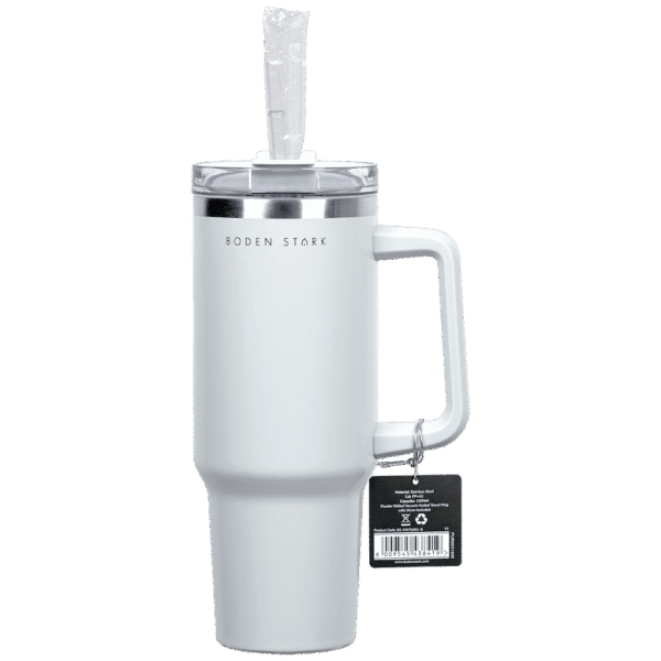 Boden Stark 1200ml Travel Mug – Grey — Boden Stark 1200ml Travel Mug – Grey