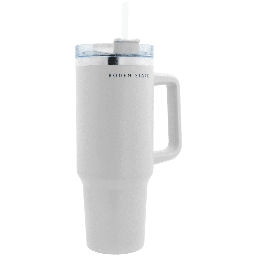 Boden Stark 1200ml Travel Mug - White - Image 4