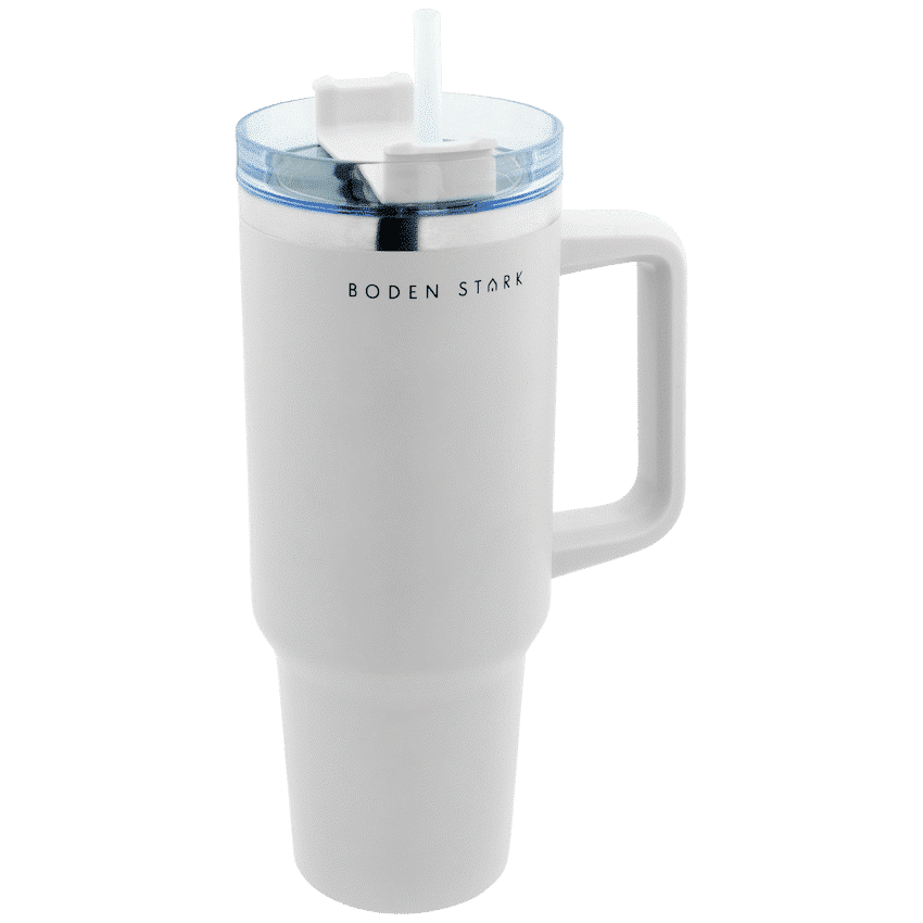 Boden Stark 1200ml Travel Mug - White - Image 9