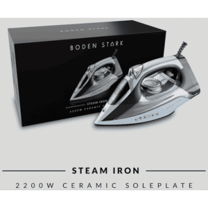 Boden Stark 2200W Ceramic Steam Iron - Image 5
