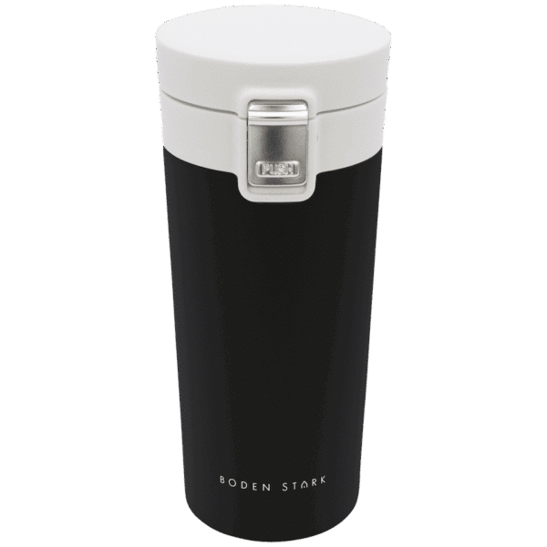 Boden Stark 380ml Travel Mug – Black — Boden Stark 380ml Travel Mug – Black