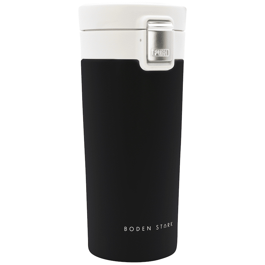 Boden Stark 380ml Travel Mug - Black - Image 4