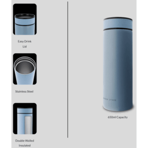 Boden Stark 650ml Double-Walled Flask - Image 4