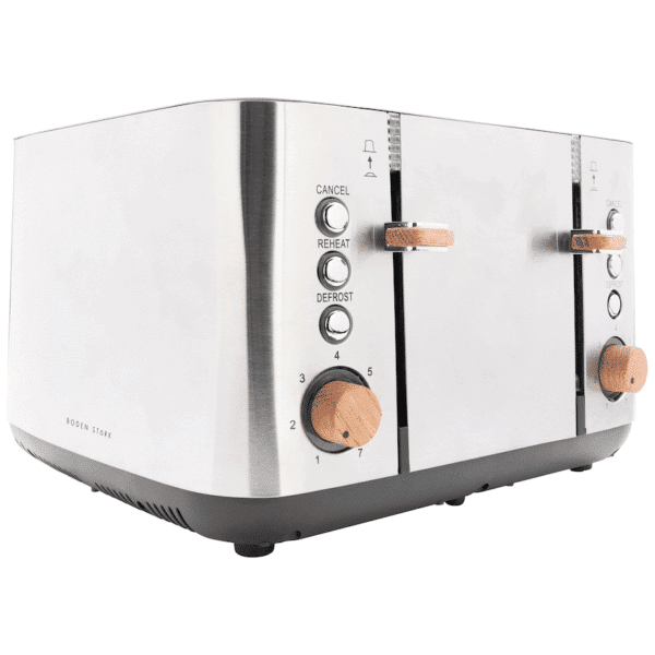 Boden Stark Anson Collection 4-Slice SS Toaster — Boden Stark Anson Collection 4-Slice SS Toaster