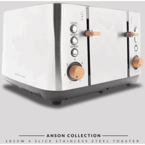 Boden Stark Anson Collection 4-Slice SS Toaster - Image 5