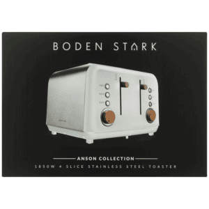 Boden Stark Anson Collection 4 Slice SS Toaster White - Image 12