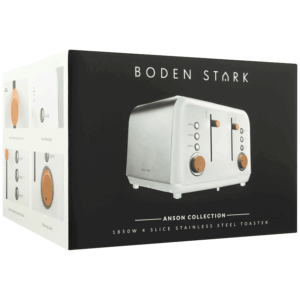 Boden Stark Anson Collection 4 Slice SS Toaster White - Image 13
