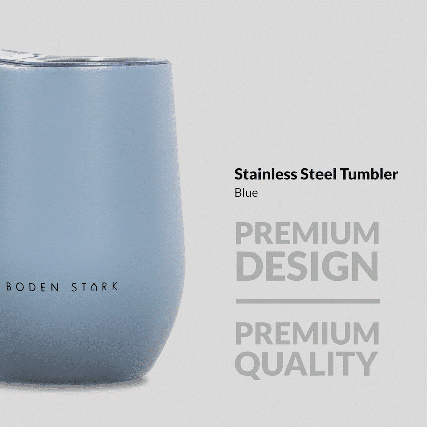 Boden Stark Tumbler 350ml Blue - Image 3