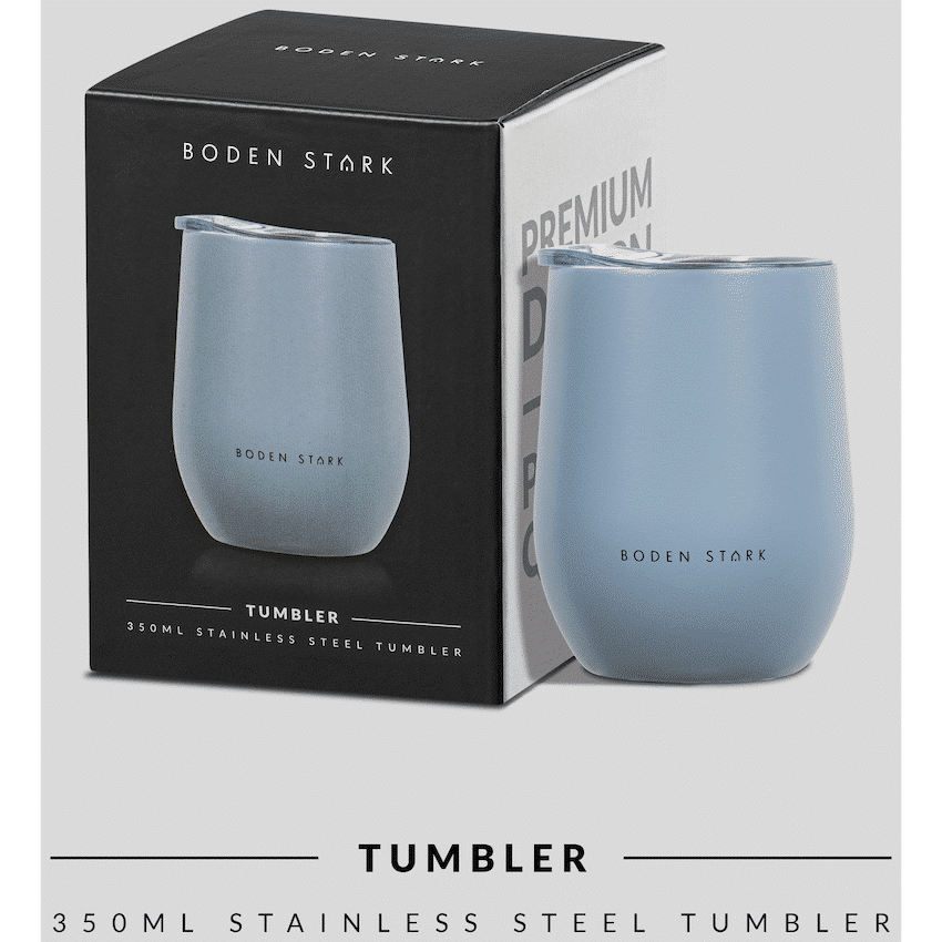 Boden Stark Tumbler 350ml Blue - Image 6