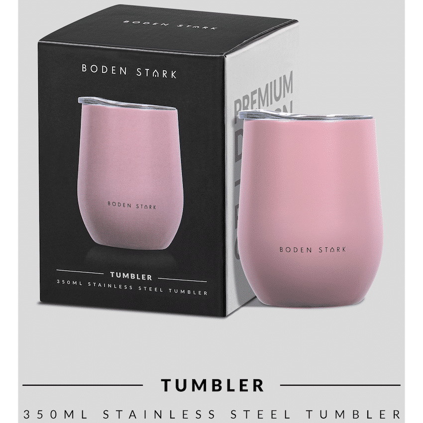 Boden Stark Tumbler 350ml Pink - Image 6