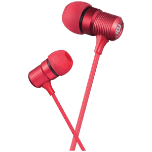 Bounce Beat Series Earphones - Red - Image 2