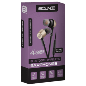 Bounce Tango 2.0 BT Earphone - Black/Gold - Image 3