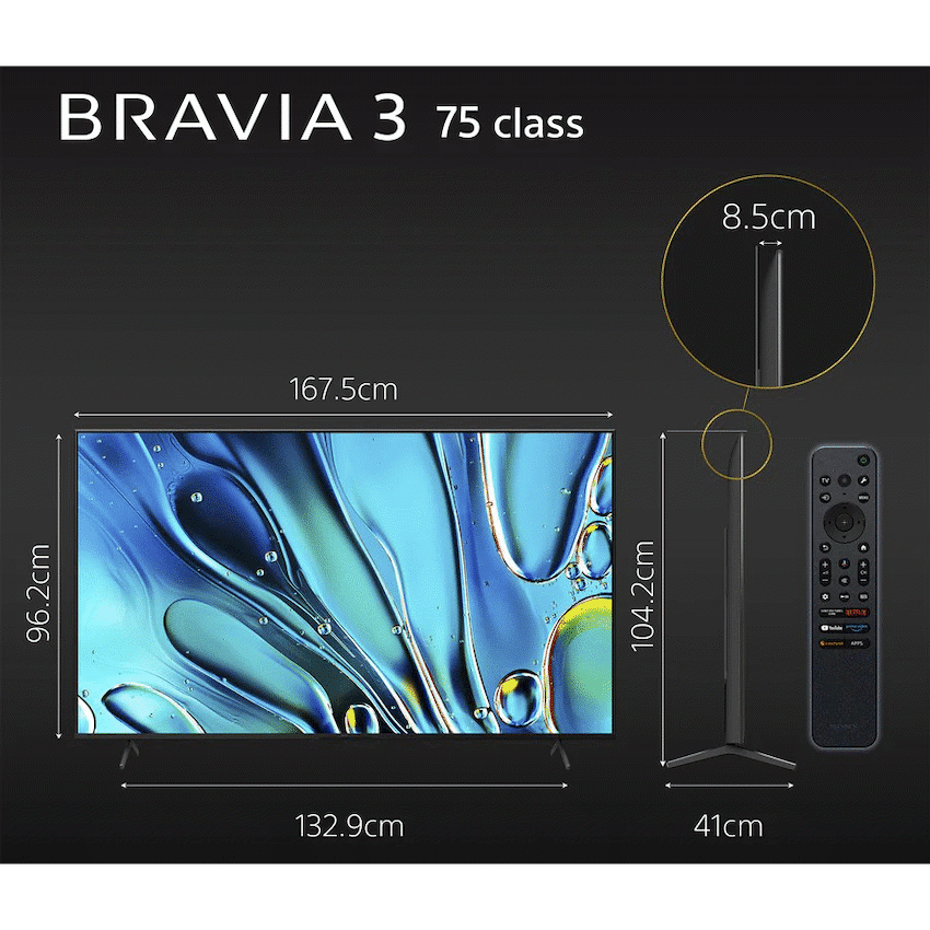 BRAVIA 3 75" class LCD TV - Image 5