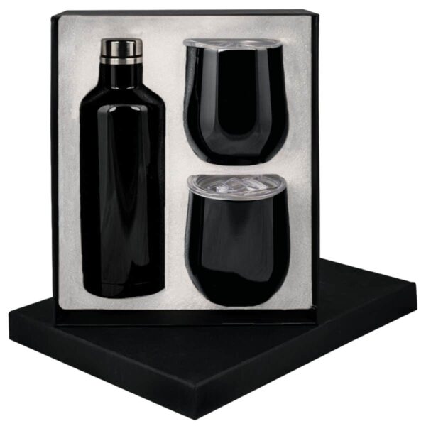 Manhattan Flask x2 Mugs Gift Set — Manhattan Flask x2 Mugs Gift Set