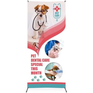 Alternative view of Champion Layflat PVC X-Banner 80cm x 180cm