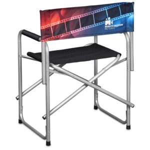 Coated Steel Directors Chair