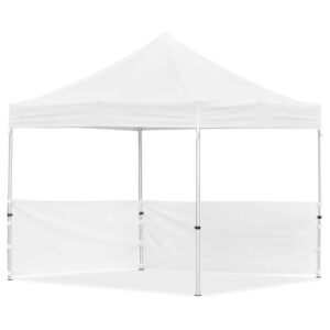 Alternative view of Coated Steel Sublimated Gazebo 3m x 3m - 2 Half-Wall Skins