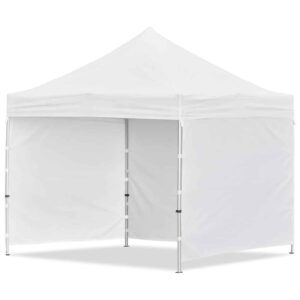 Alternative view of Coated Steel Sublimated Gazebo 3m x 3m - 3 Full-Wall Skins