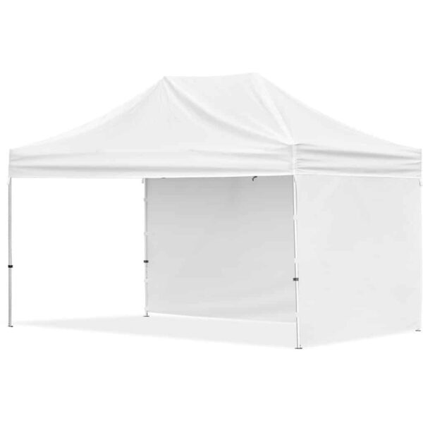 Coated Steel Sublimated Gazebo 4.5m x 3m – 1 Long Full-Wall Skin – 1 Short Full Wall Skin
