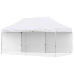 Coated Steel Sublimated Gazebo 6m x 3m – 1 Long Full- Wall Skin – 1 Short Full-Wall Skin