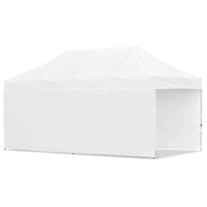 Coated Steel Sublimated Gazebo 6m x 3m – 2 Long Full-Wall Skins