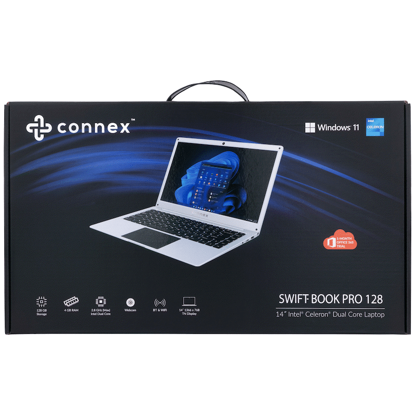 Connex Laptop SwiftBook PRO X - 14" Celeron N4020 8GB/256SSD W11HOME - Image 3