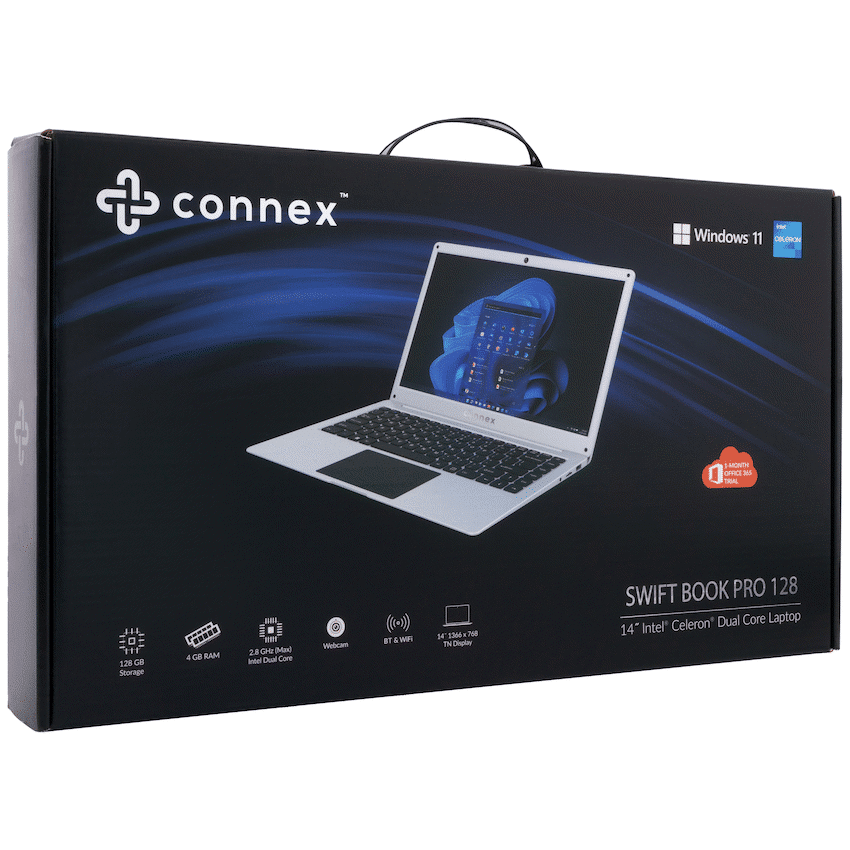Connex Laptop SwiftBook PRO X - 14" Celeron N4020 8GB/256SSD W11HOME - Image 7