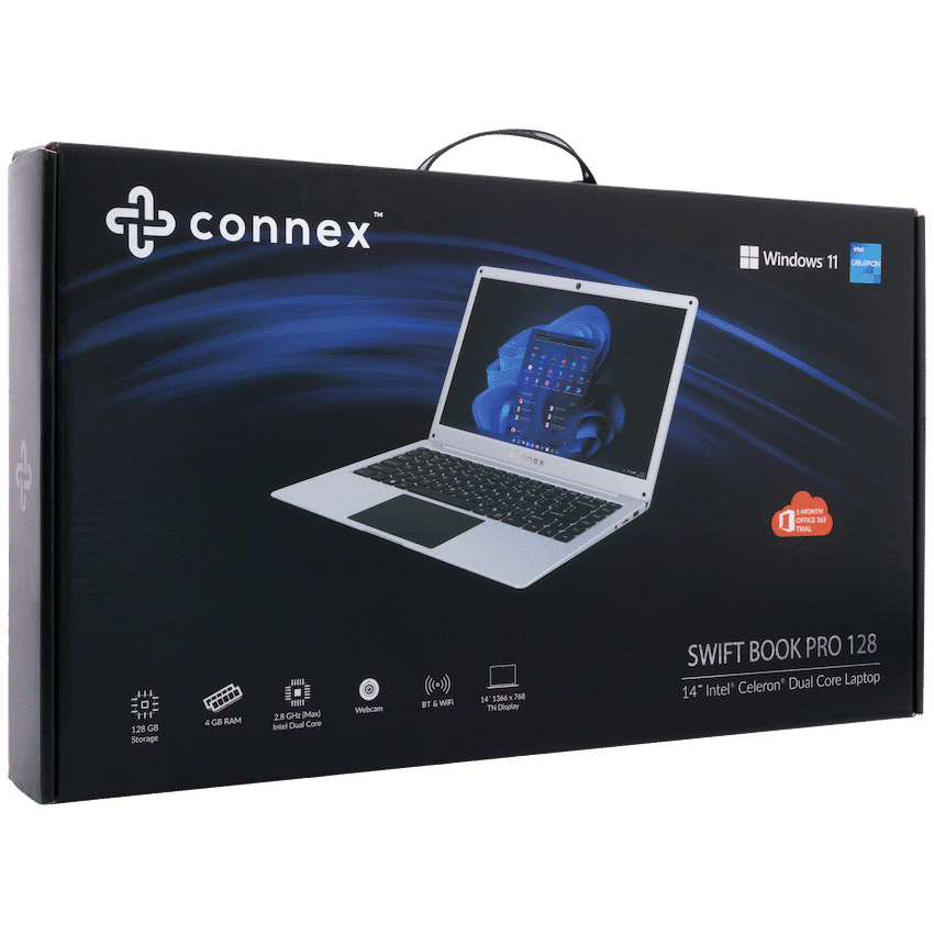 Connex Laptop SwiftBook PRO X - 14" Celeron N4020 8GB/256SSD W11HOME - Image 18