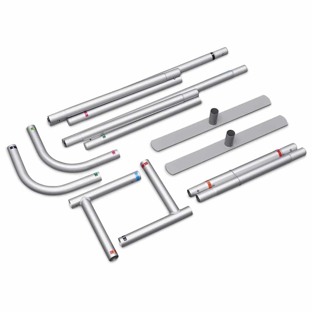 Double Sided Fabric Tube System 0.8m