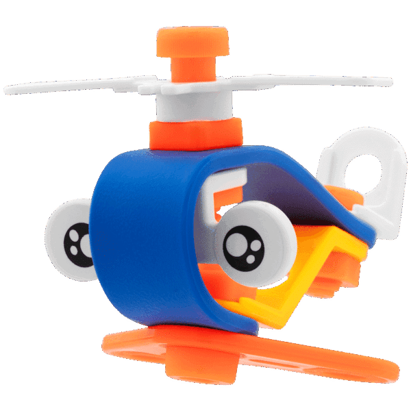 Edu-matic Flexi Build Mini Kit – Helicopter – 14 pcs — Edu-matic Flexi Build Mini Kit – Helicopter – 14 pcs