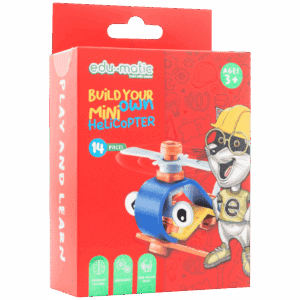 Edu-matic Flexi Build Mini Kit - Helicopter - 14 pcs - Image 6