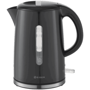 EIGER VITA 1.7L PLASTIC KETTLE BLACK — EIGER VITA 1.7L PLASTIC KETTLE BLACK