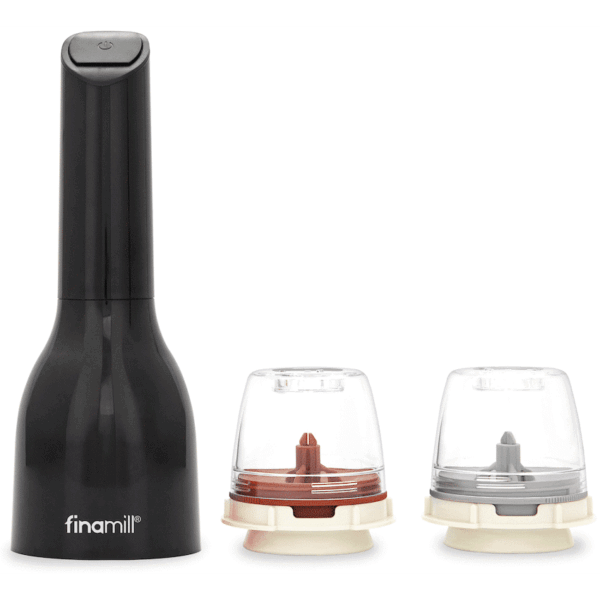 Finamill Battery-Operated Grinder – Midnight Black — Finamill Battery-Operated Grinder – Midnight Black
