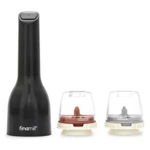 Finamill Battery-Operated Grinder - Midnight Black - Image 6