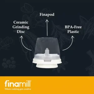 Finamill Battery Operated Grinder - Ocean Blue - Image 5