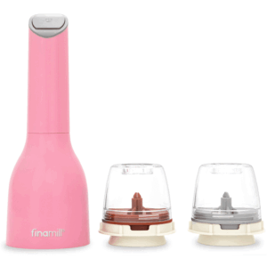 Finamill Battery-Operated Grinder – Pink — Finamill Battery-Operated Grinder – Pink