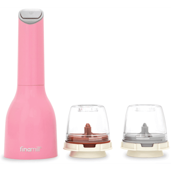 Finamill Battery-Operated Grinder – Pink — Finamill Battery-Operated Grinder – Pink