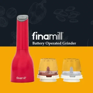 Finamill Battery-Operated Grinder - Sangria - Image 5