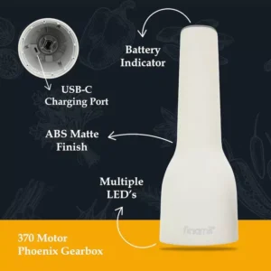FINAMILL RECHARGEABLE grinder - Soft Cream - Image 7