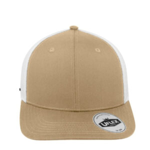 Alternative view of Polycotton 6 Panel Trucker